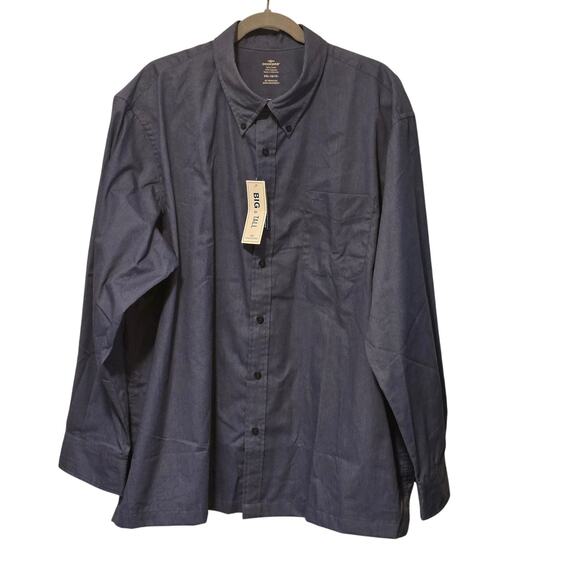 Dockers Other - Dockers Blue Button Up Shirt 2XL NWT